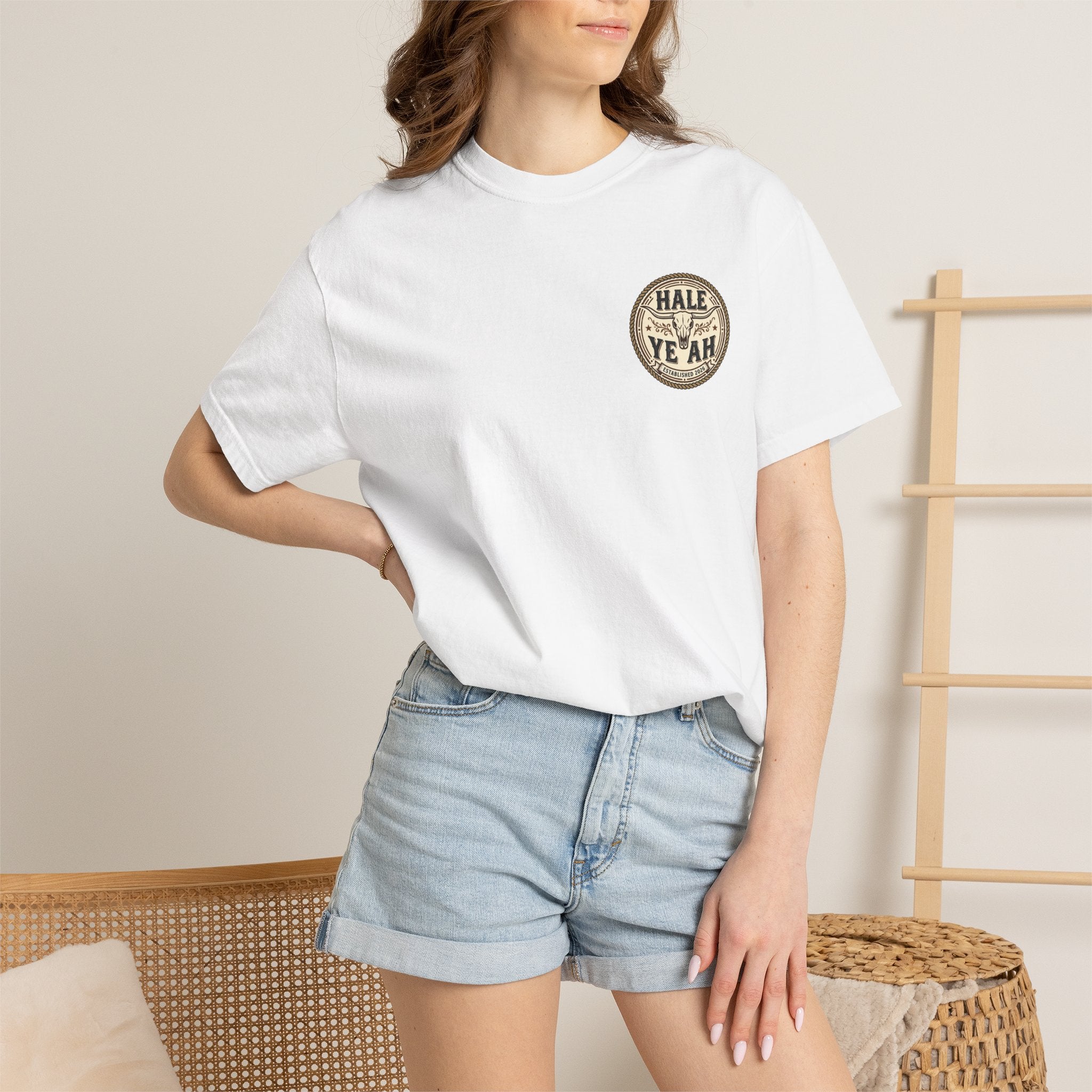 Hale Yeah Western Skull T-Shirt