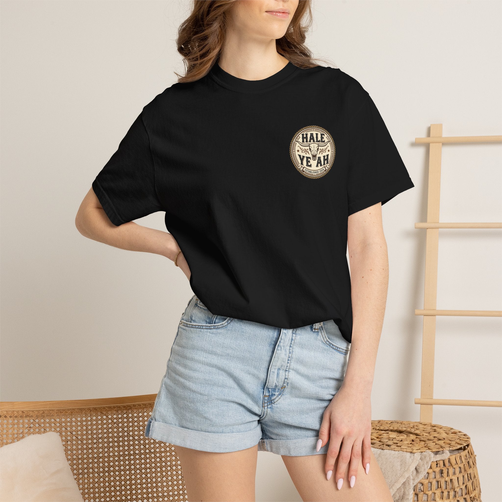 Hale Yeah Western Skull T-Shirt