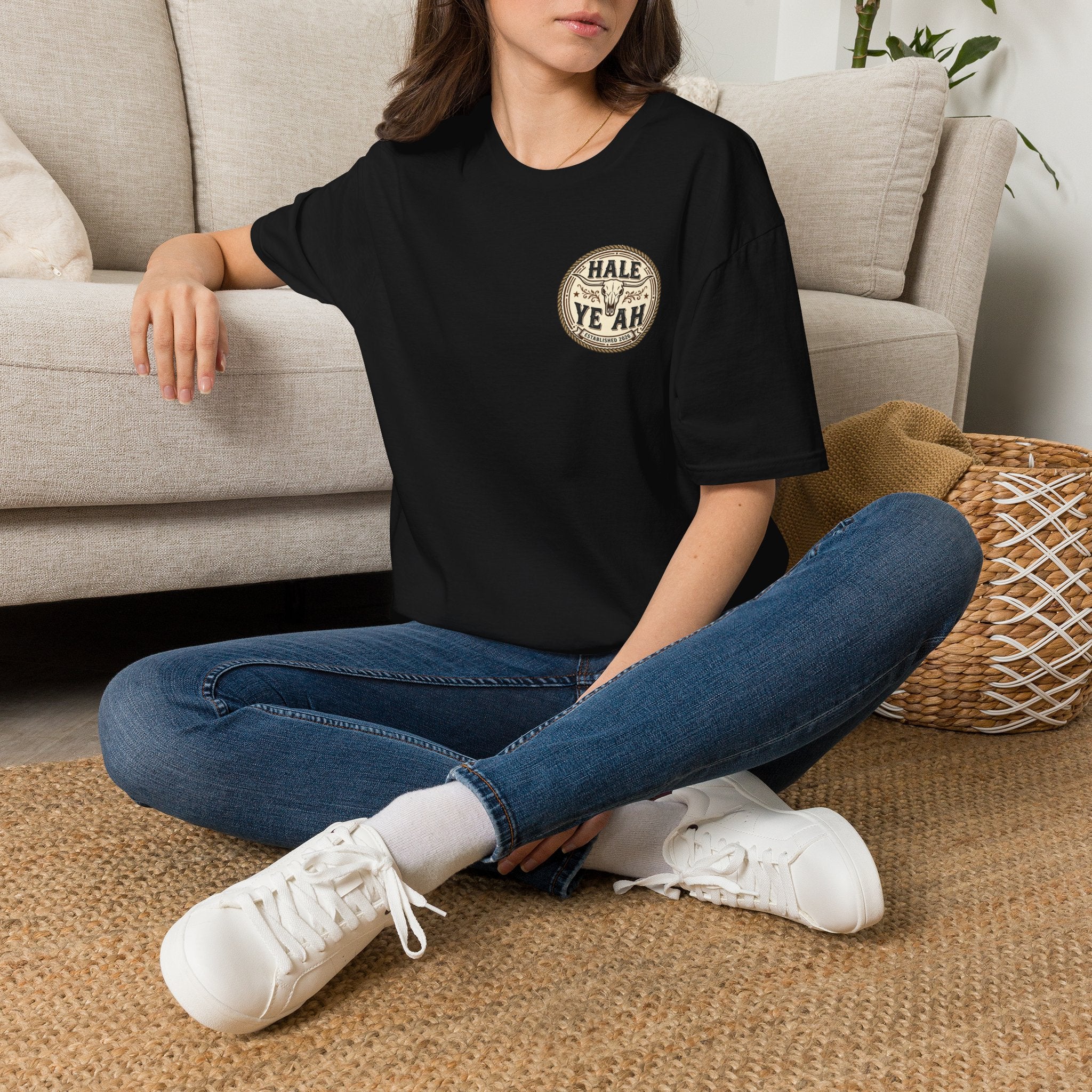 Hale Yeah Vintage Country Badge T-Shirt