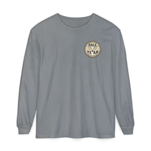 Hale Ye Ah Long Sleeve Tee — Western Skull Logo Shirt