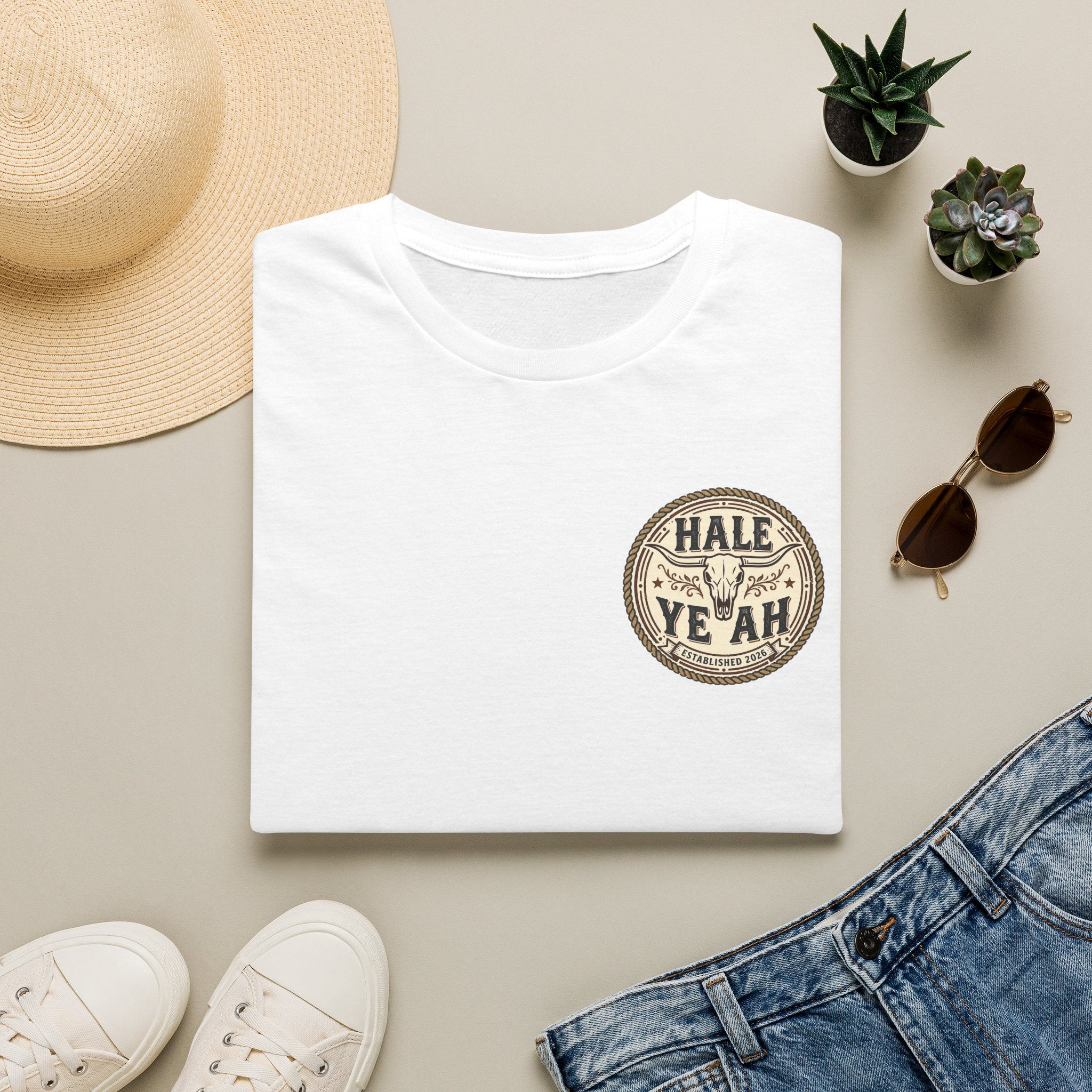 Hale Yeah Vintage Country Badge T-Shirt